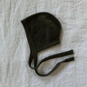 konges sløjd | Matti Pearl Merino Wool Baby Hat in Capers